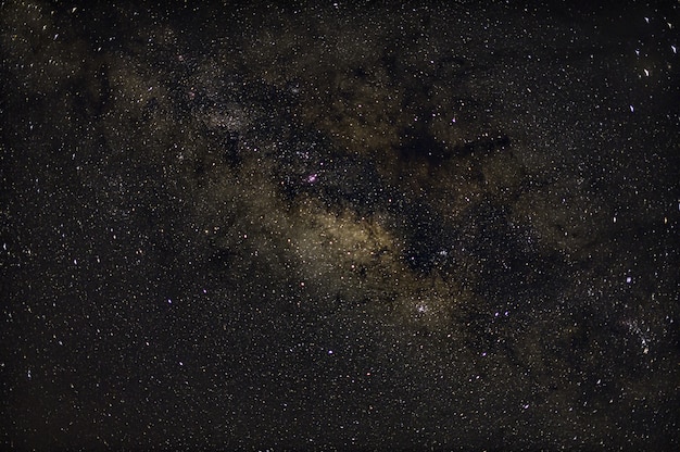 Ściana Nieba I Gwiazdy Nocą Milkyway