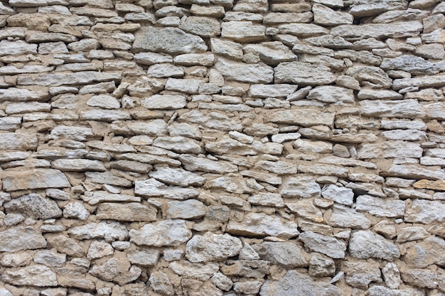 Ściana z naturalnego piaskowca jako tekstura