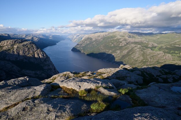 Ścieżka Preikestolen Norwegia