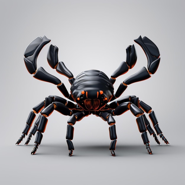 Scorpion 3D z kreskówek
