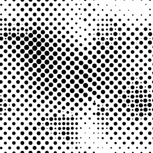 Zdjęcie seamless circle halftone pattern design