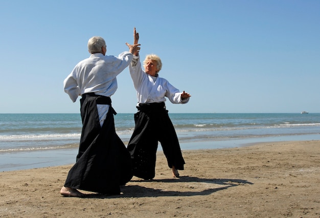 Seniorzy w Aikido