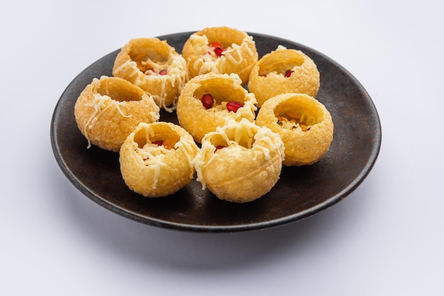 Ser Pani Puri lub Golgappa lub Panipuri lub Kule Wodne