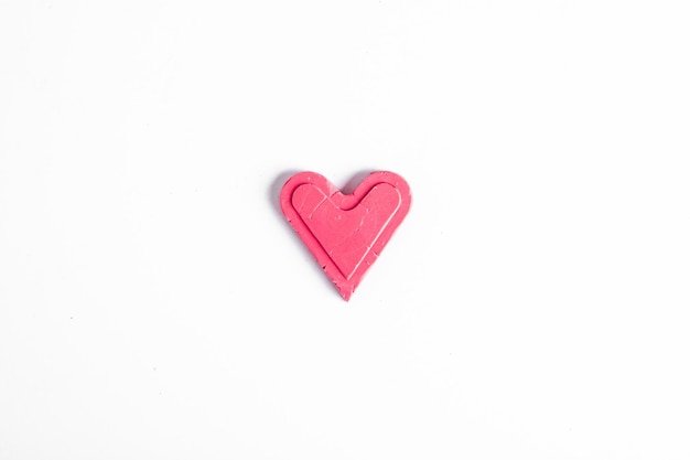 Serce na Walentynki kartkę z życzeniami. Miłość jest.