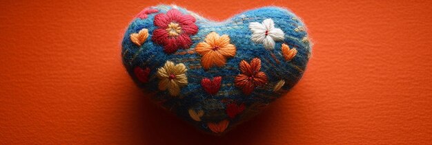 Serce wykonane z ołówków serce wykonane z kolorowych koralików koralików
