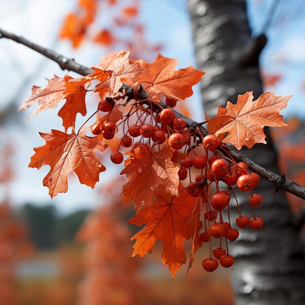 Serenada Jesień Krajobraz Maple Photo