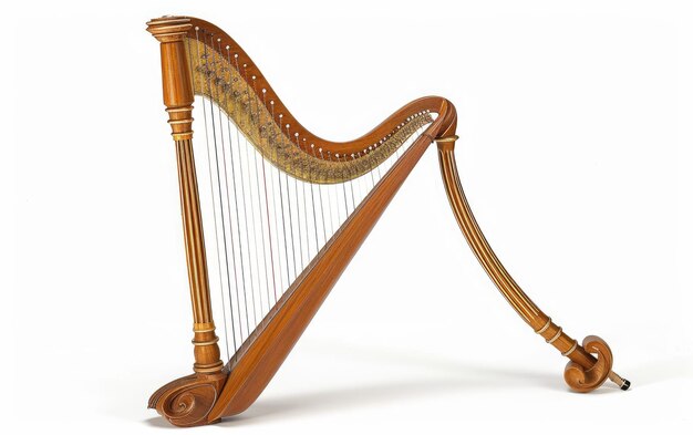Zdjęcie serenady z melodiami harfy