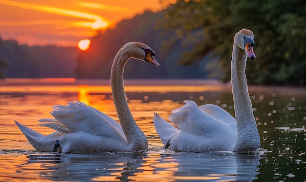 Serene Swan Duo