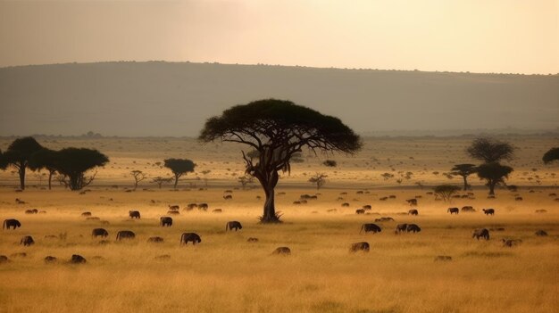 Serengeti, Tanzania, Afryka