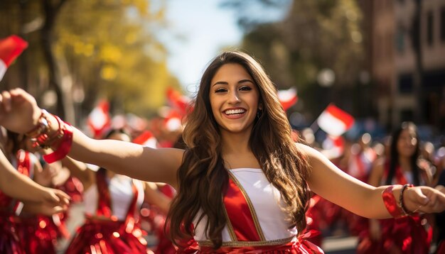 Zdjęcie sesja zdjęciowa z uroczystości fiestas patrias chile