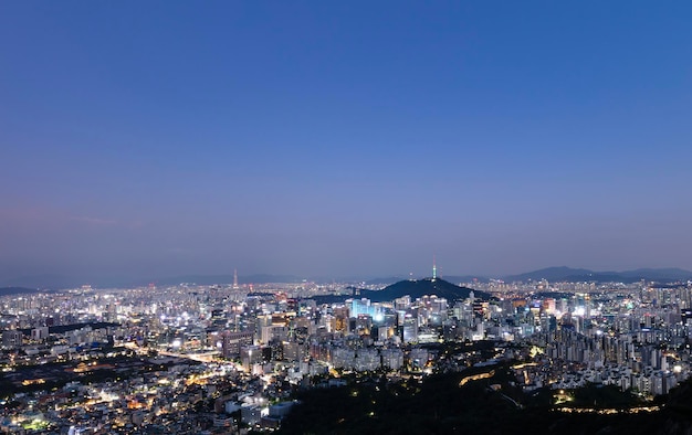 Seul W Nocy, Korea Południowa