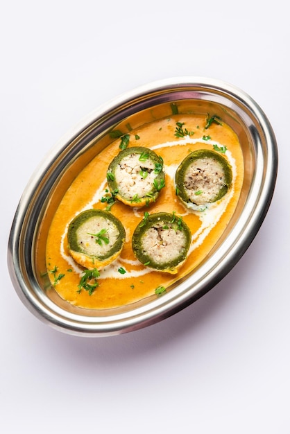 Shaam Savera to szpinakowa kofta curry, w której farsz jest zrobiony z paneer, a kofta ze szpinaku