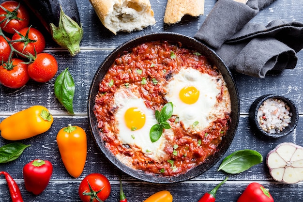 Shakshuka, typowe izraelskie jedzenie?