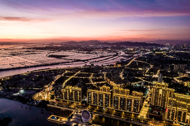 Shantou City Prowincja Guangdong Chiny Chińskie Tłumaczenie Na Mościeshantou Queshi Bridge