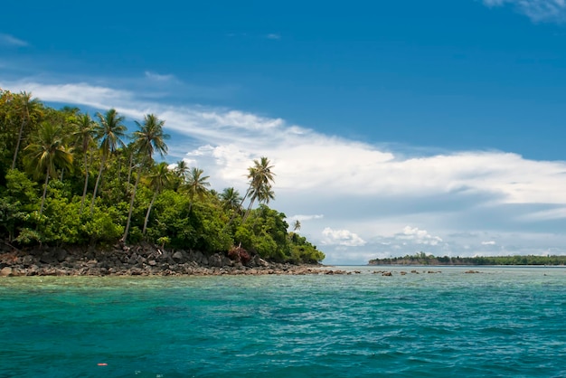 Siamil Sipadan, Borneo, Malezja Tropikalny turkusowy raj