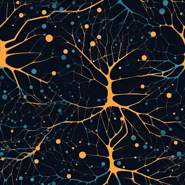 Zdjęcie sieć neuronowa sztucznej inteligencji