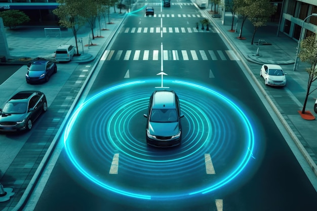 Sieć radarowa przyszłości inteligentnych samochodów