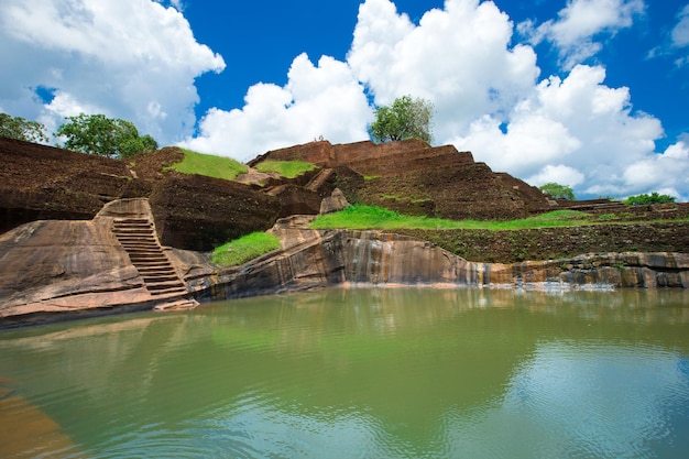 Sigiriya Lion Rock Fortress Na Sri Lance