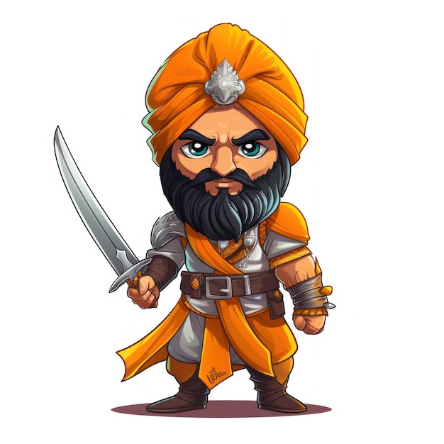 Sikh Warrior Attire Indie