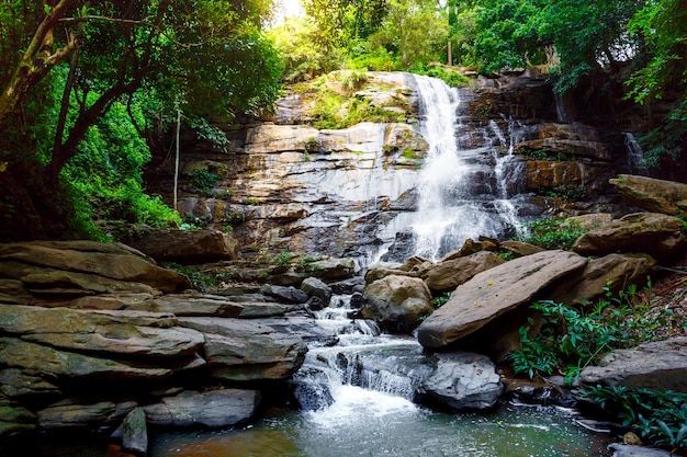 Siklawa w Chiangmai Tajlandia