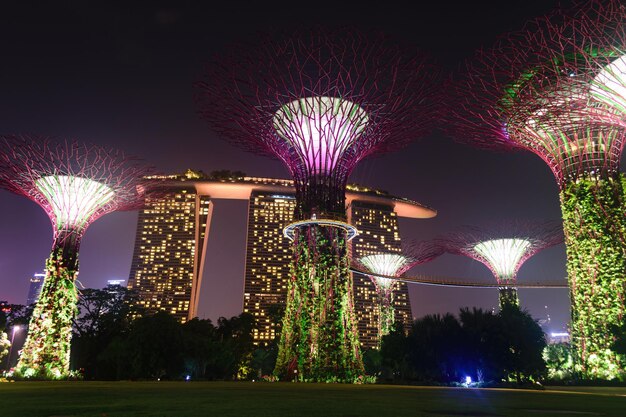 Singapur 21 Października 2014 Obejrzyj Centralne Budynki Biznesowe I Zabytki Singapuru