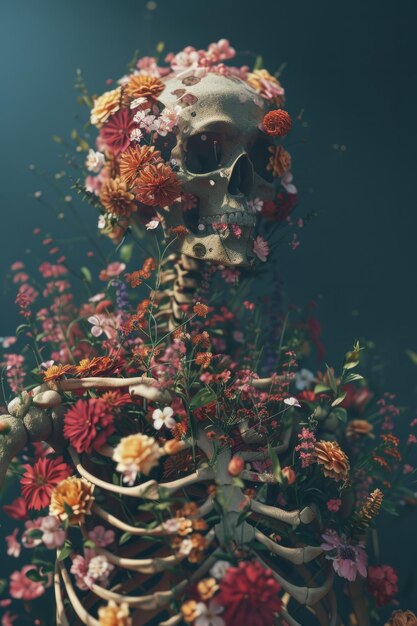 Skeleton artworks wizualny album zdjęć pełen oszałamiających momentów w różnych stylach