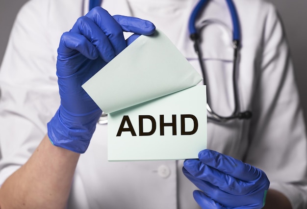 Zdjęcie skrót adhd choroba deficytu uwagi