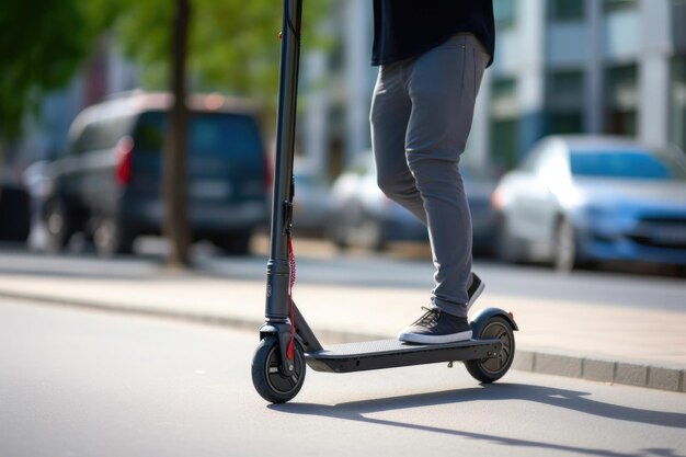 Skutery w stylu szybkich miejskich dojazdów