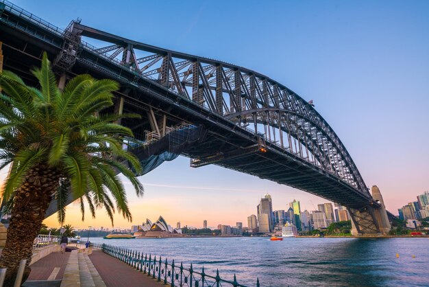 Skyline centrum Sydney