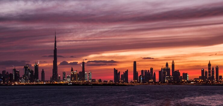 Zdjęcie skyline dubaju