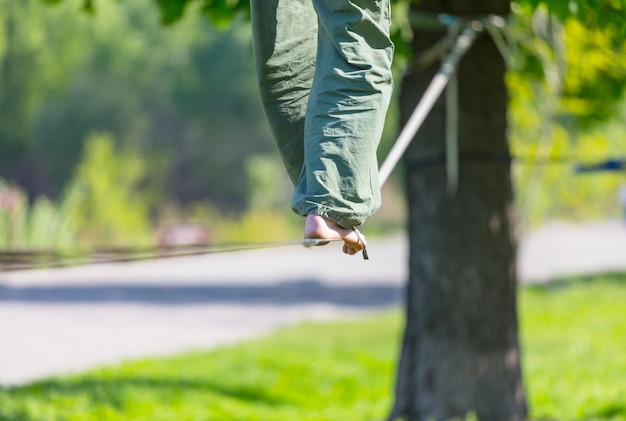 Slackline To Praktyka W Równowadze