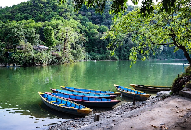 Sławny Jeziorny Pokhara, Nepal