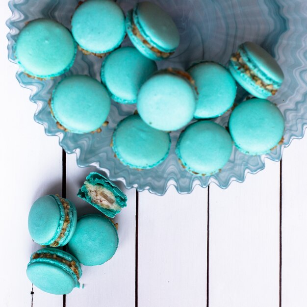 Słodki francuski macaron