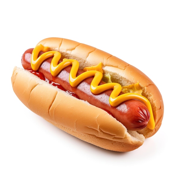 Zdjęcie słodkie hot-dogi.