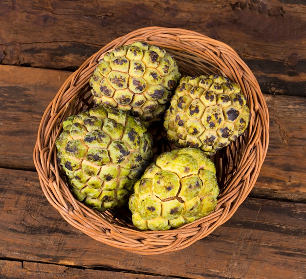 Słodkie I Zdrowe Owoce Custard Apple