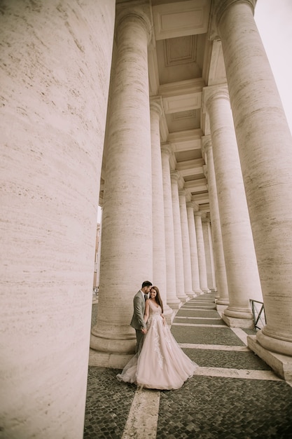 Ślub para w Watykanie, Rzym, Włochy