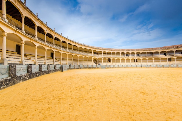 Słynna arena walki byków w RondaHiszpania