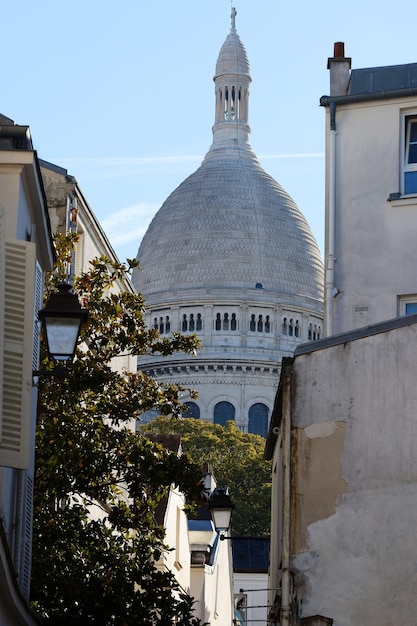 Słynna bazylika Sacre Coeur Paris Francja