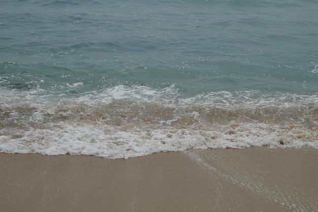 Słynna plaża haeundae w korei południowej busan