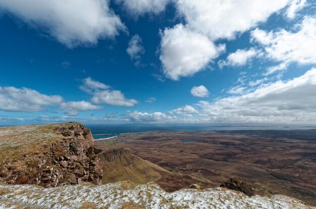 słynny Quiraing w Szkocji