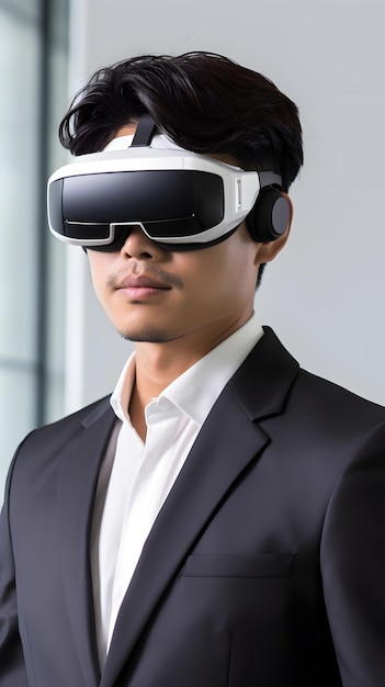 smart_future_young business_man_headset_and_VR_wearing