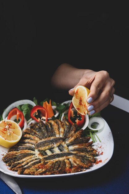 Smażone Anchois Turecka nazwa Hamsi Tava