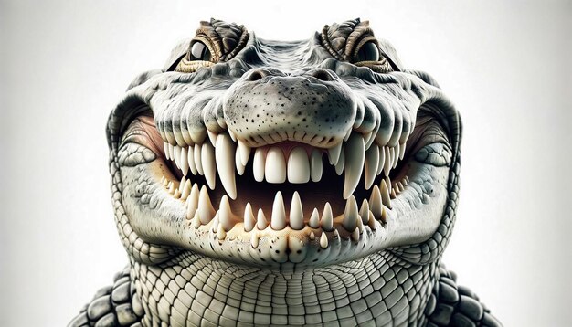Śmiejący się krokodyl