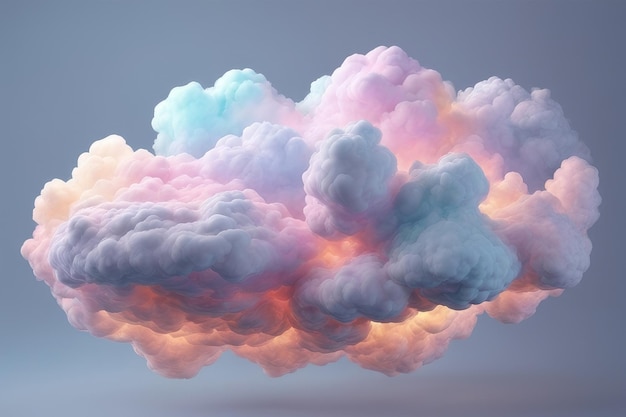 Zdjęcie Śniące pastelowe chmury tapety