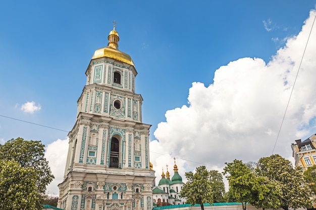 Sobór Mądrości Bożej w Kijowie na Ukrainie. Jeden z najstarszych kościołów na Ukrainie