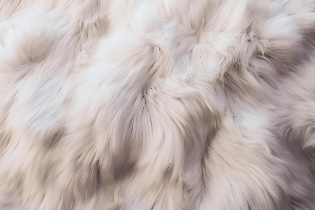 Soft Fur Texture Ai generatywna