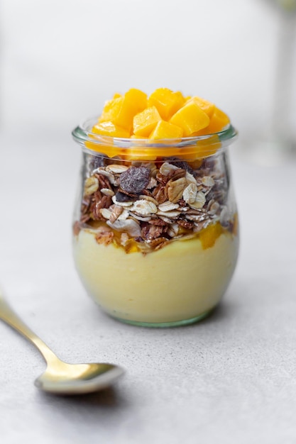 Sok z mango z suszonymi owocami