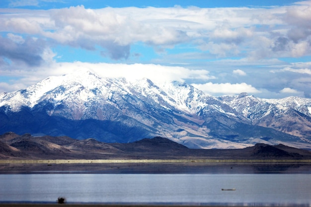 Zdjęcie solne równiny utah