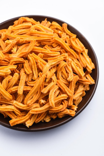 Solone paluszki sojowe Indyjskie jedzenie namkeen