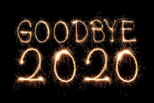 Zdjęcie sparkling goodbye 2020